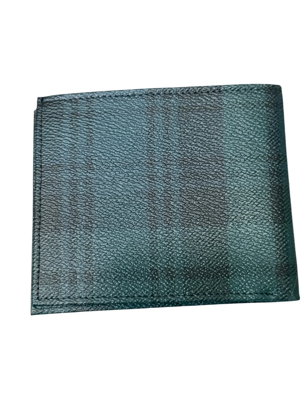 Polo by Ralph Lauren Teal Green Textured Bifold Wallet